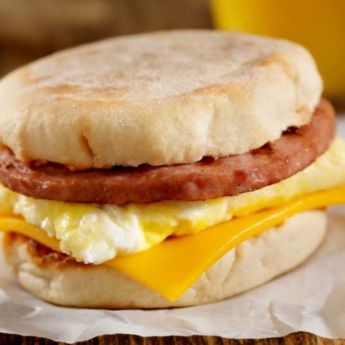 McDoanld’s Sausage Egg McMuffin